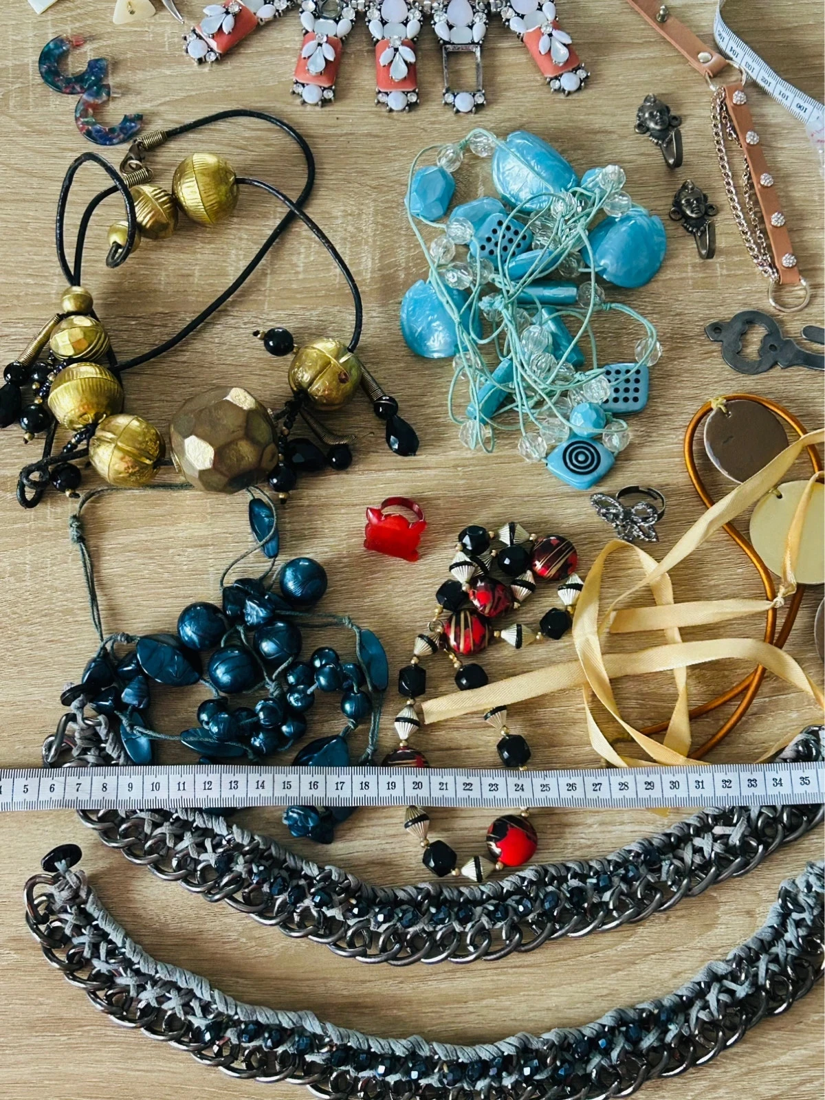 Vintage groot lot oude sieraden voor upcycling – photo 16